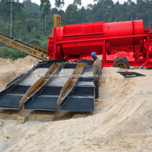 Placer Gold Ore Washing Rotary Trommel